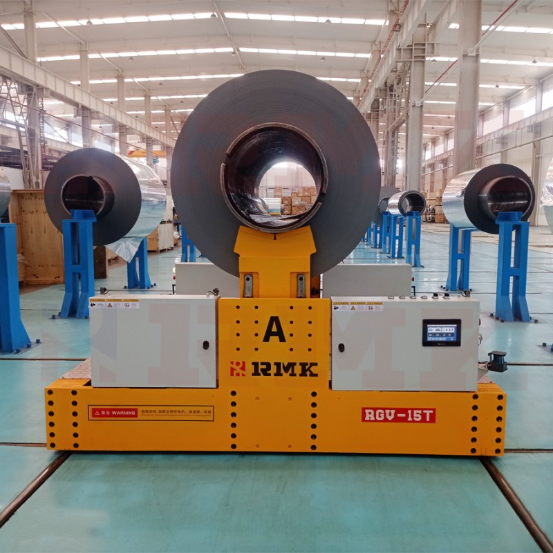 15 tonn Batteri-drevet stålspole jernbane overføring vogn