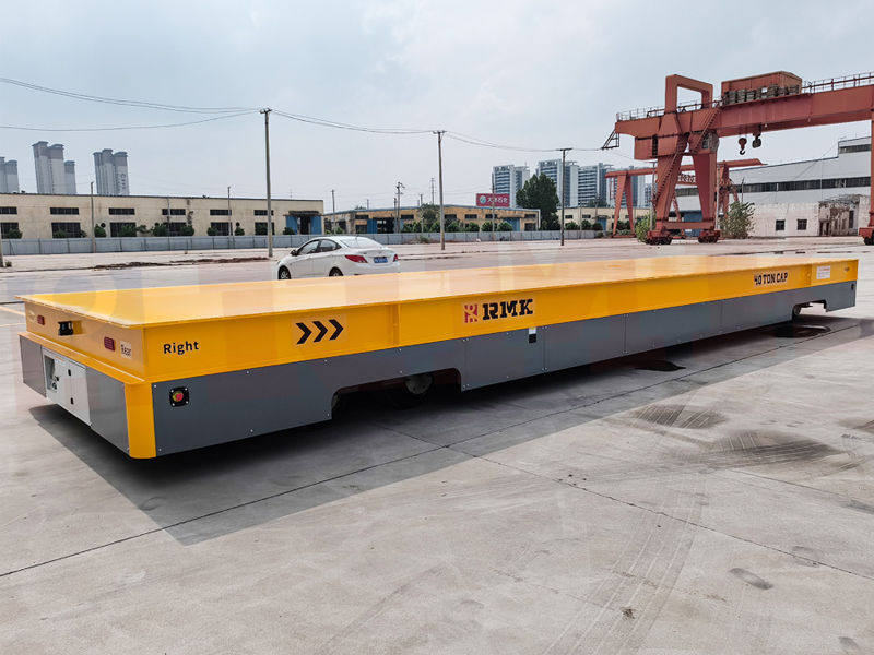 Heavy-Duty Large-Scale Material Transport Dual-Hydraulisk Trackless Transfer Cart